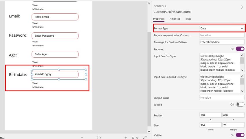 PowerApps - PCF – Input Formatter with Regular Expression